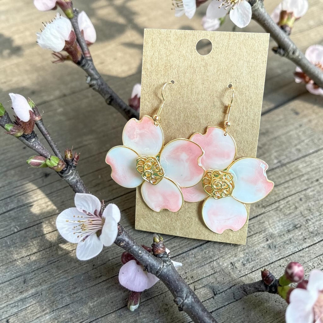 Katty’s Corner Earrings - Cherry Blossoms