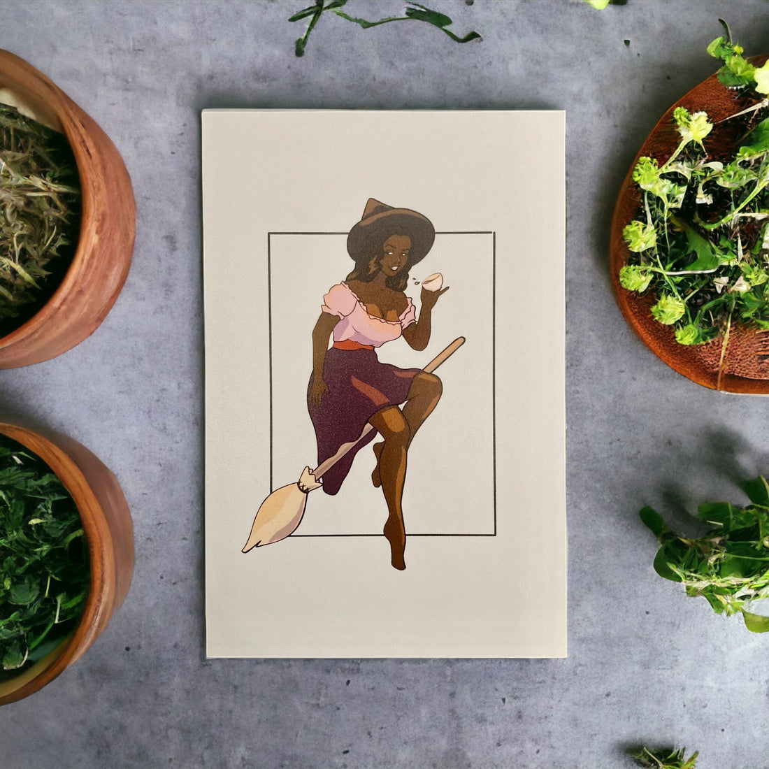 &quot;Tea Witch&quot; by Britta Gomez