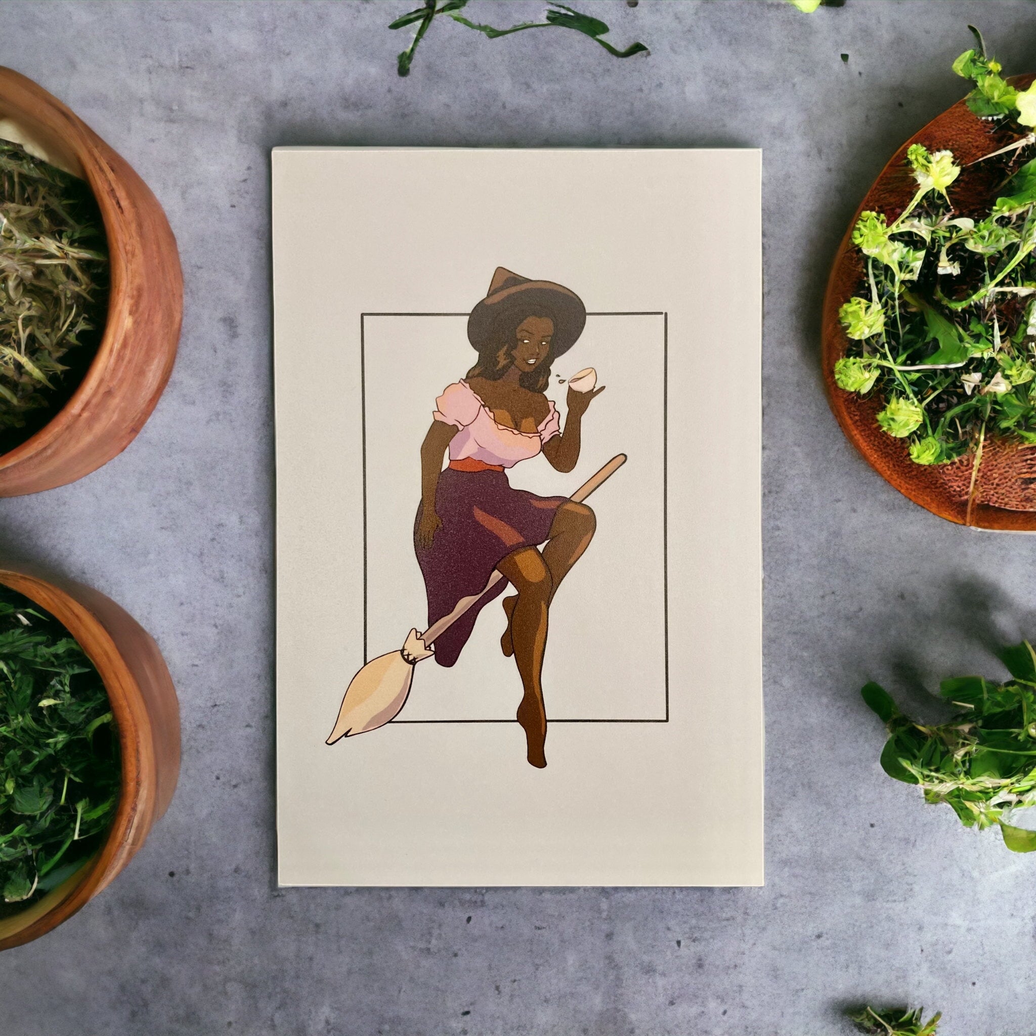 &quot;Tea Witch&quot; by Britta Gomez