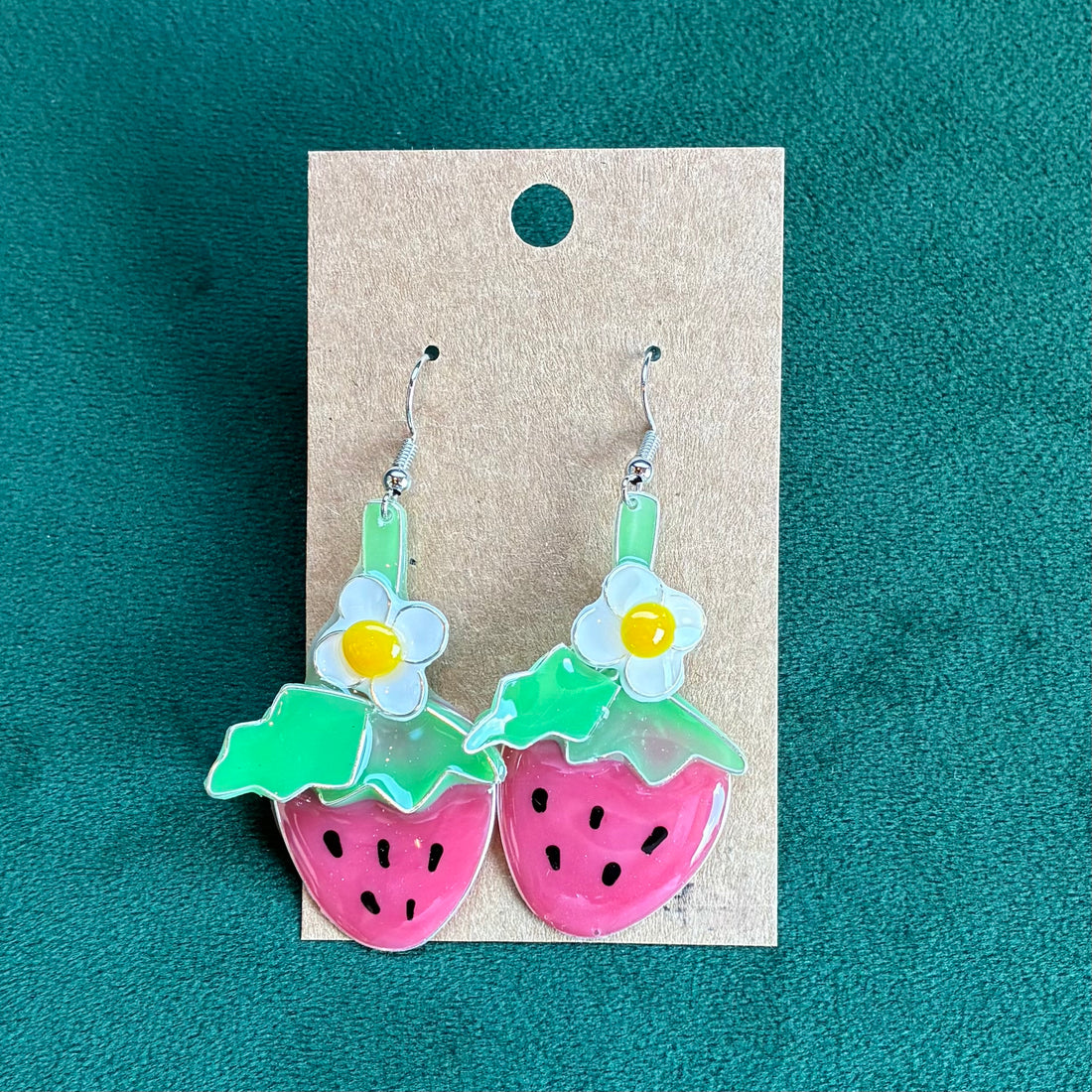 Katty’s Corner Earrings - Strawberries v2