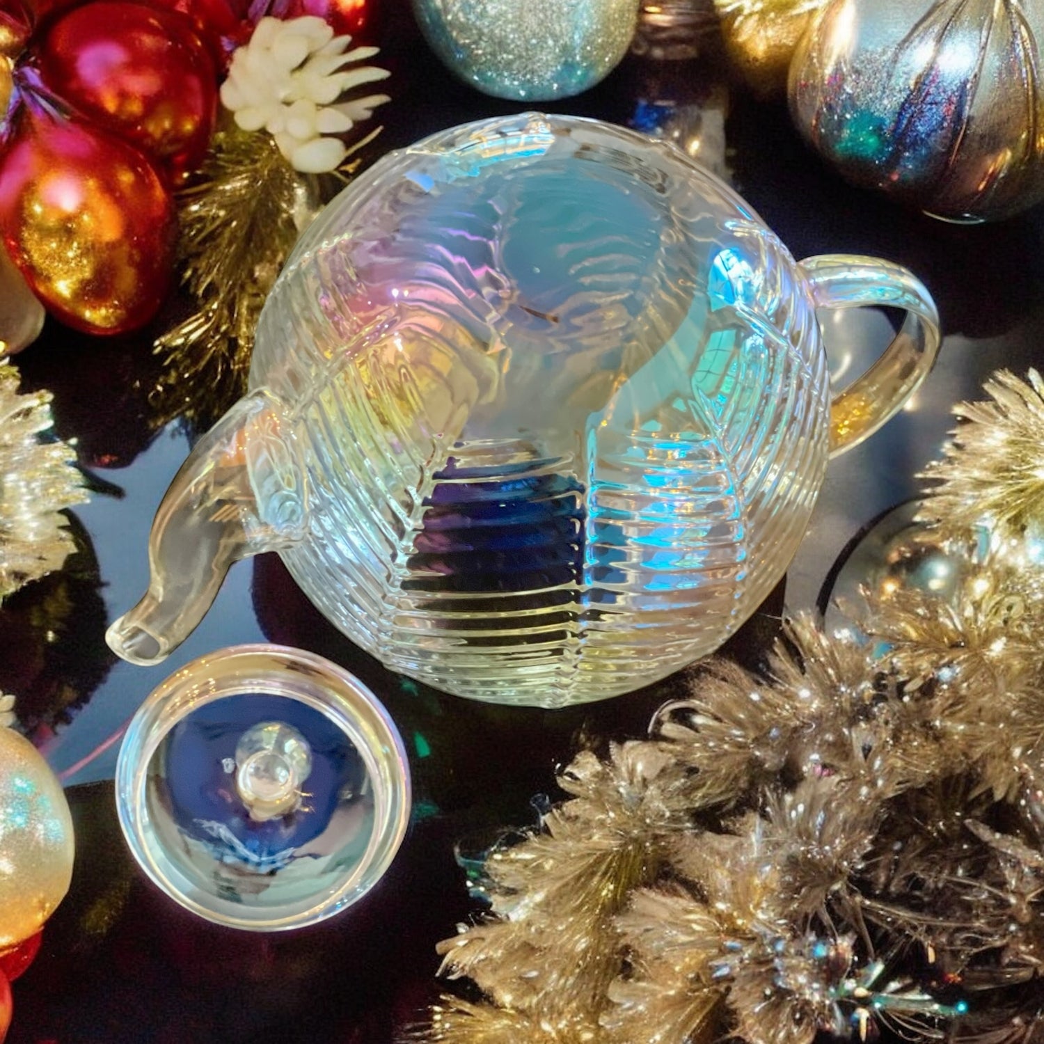 Vintage Teapot - Iridescent