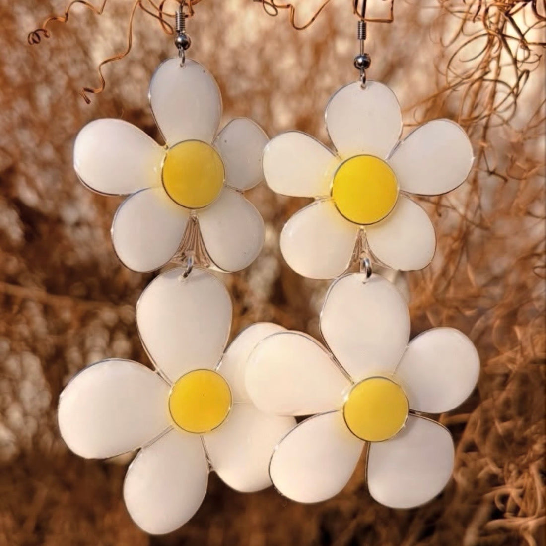 Katty’s Corner Earrings - Daisies