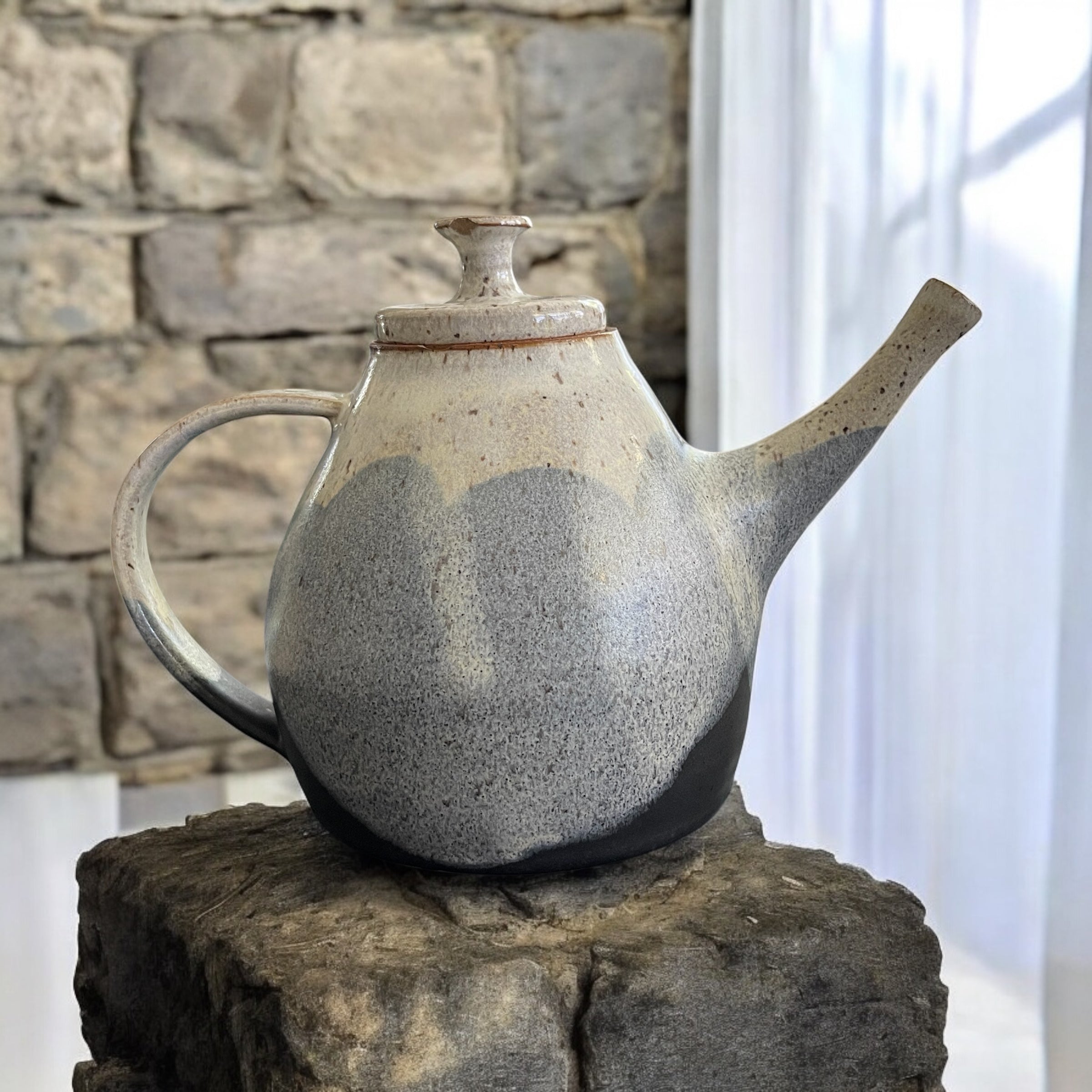 Vintage Teapot - Modern Handcrafted (Kate Mac Ceramics, USA)