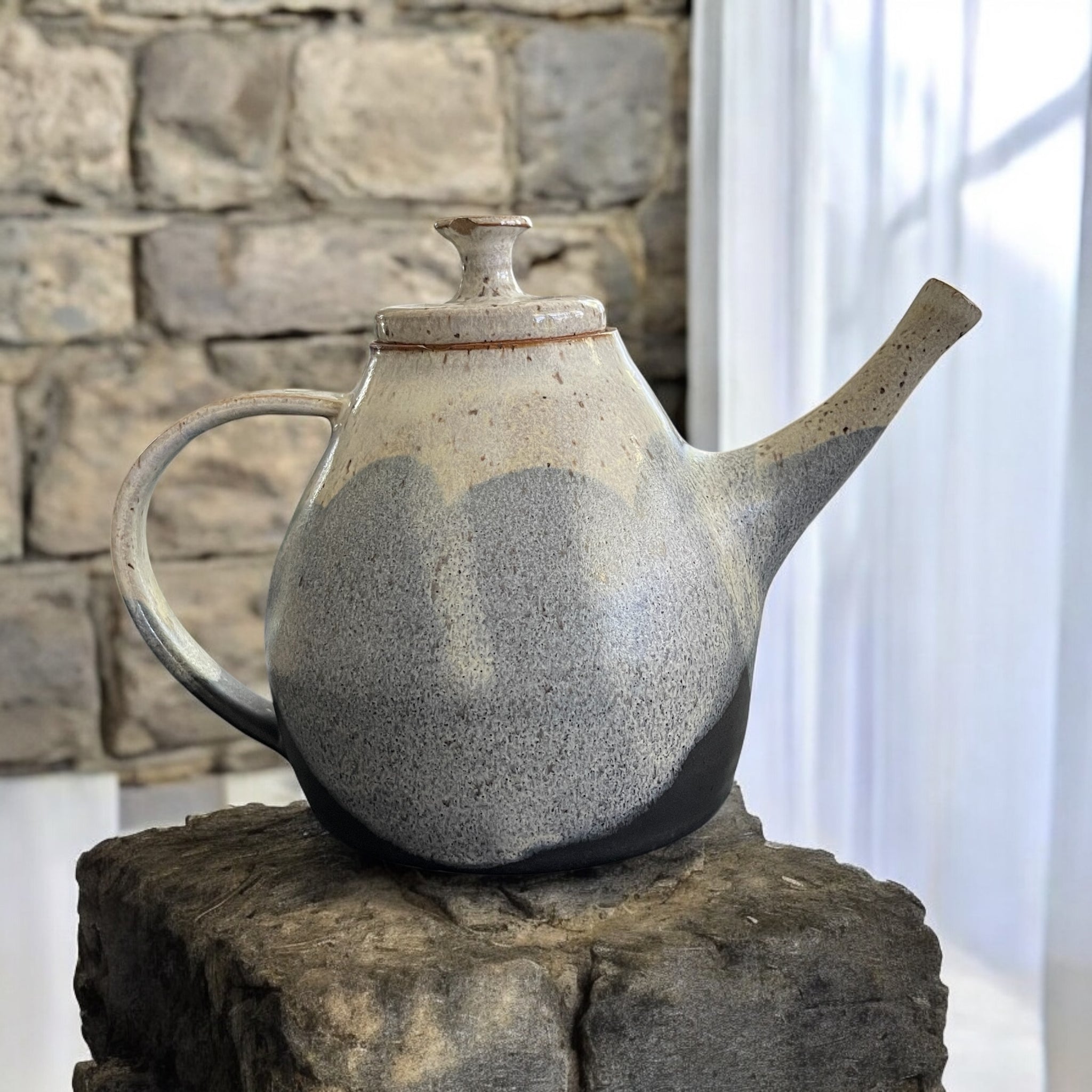 Vintage Teapot - Modern Handcrafted (Kate Mac Ceramics, USA)