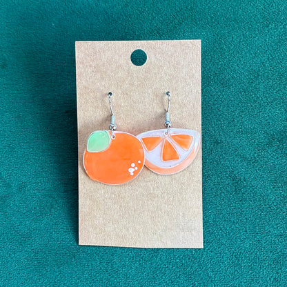 Katty’s Corner Earrings - Oranges