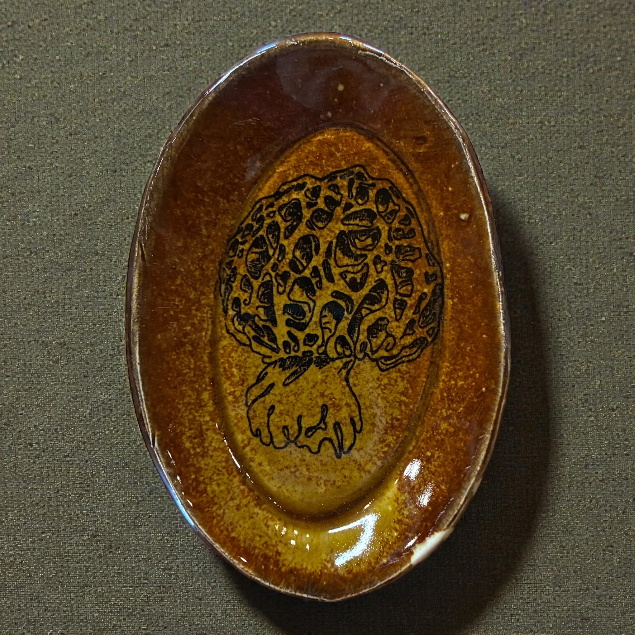 Boot Sole Pottery - Trinket / Teabag Tray