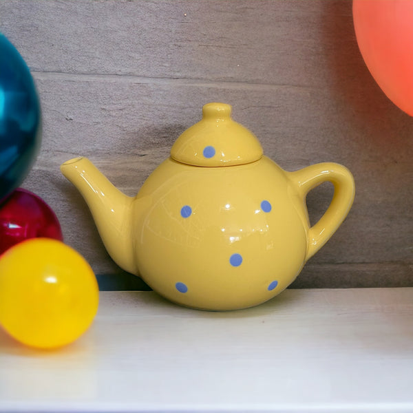 Vintage Teapot - Child’s Yellow (Frenzy Toys)