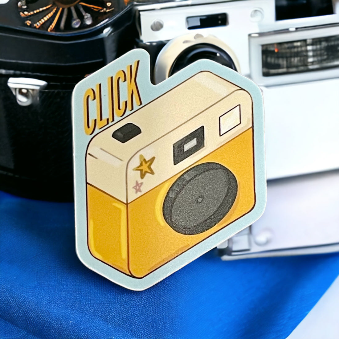 Vinyl Sticker - Click