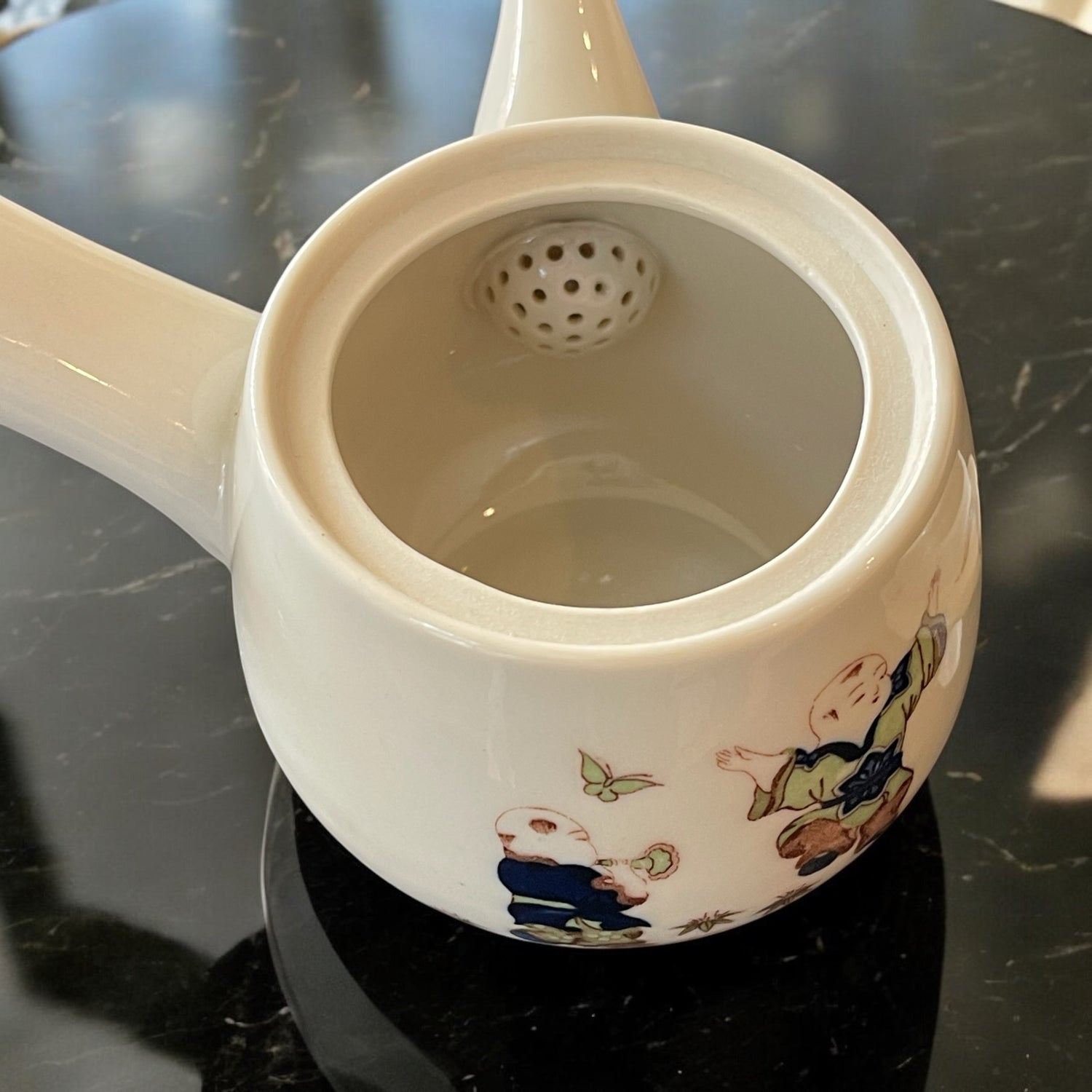 Vintage Teapot - Handpainted Japanese Scenes (Unknown)