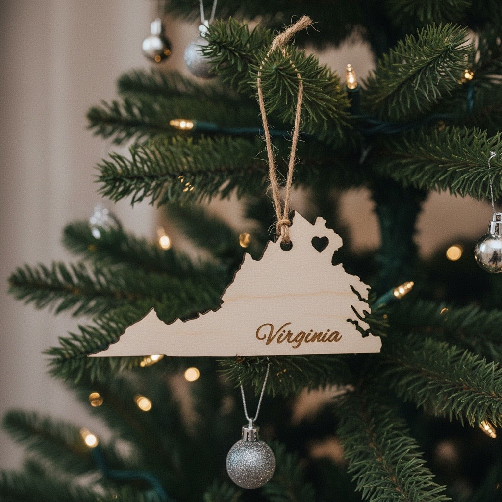Virginia Ornament - State or City