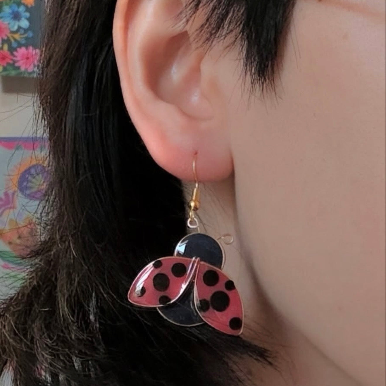 Katty’s Corner Earrings - Ladybugs