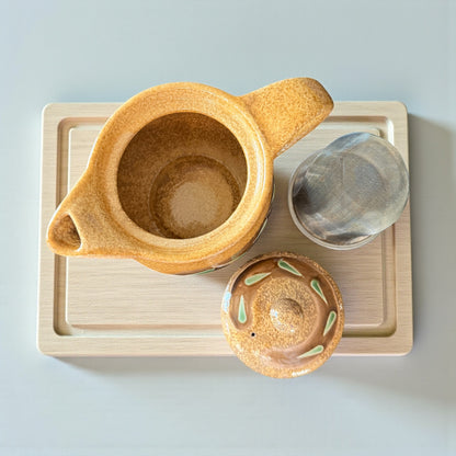 Vintage Teapot with Infuser - Brown Betty (Baum Bros, China)