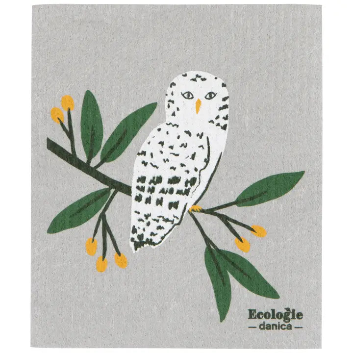 Swedish Sponge Cloth - Forest Fete Owl