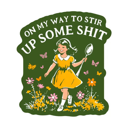 Vinyl Sticker - On My Way