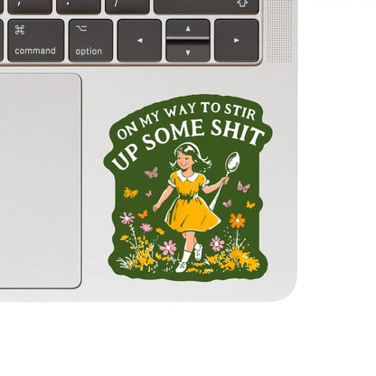 Vinyl Sticker - On My Way