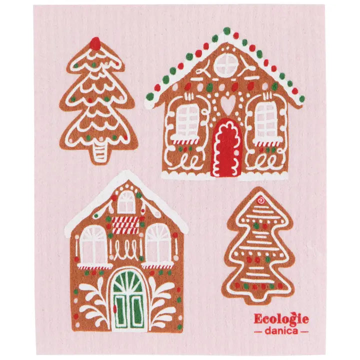 Swedish Sponge Cloth - Gumdrop Lane Christmas