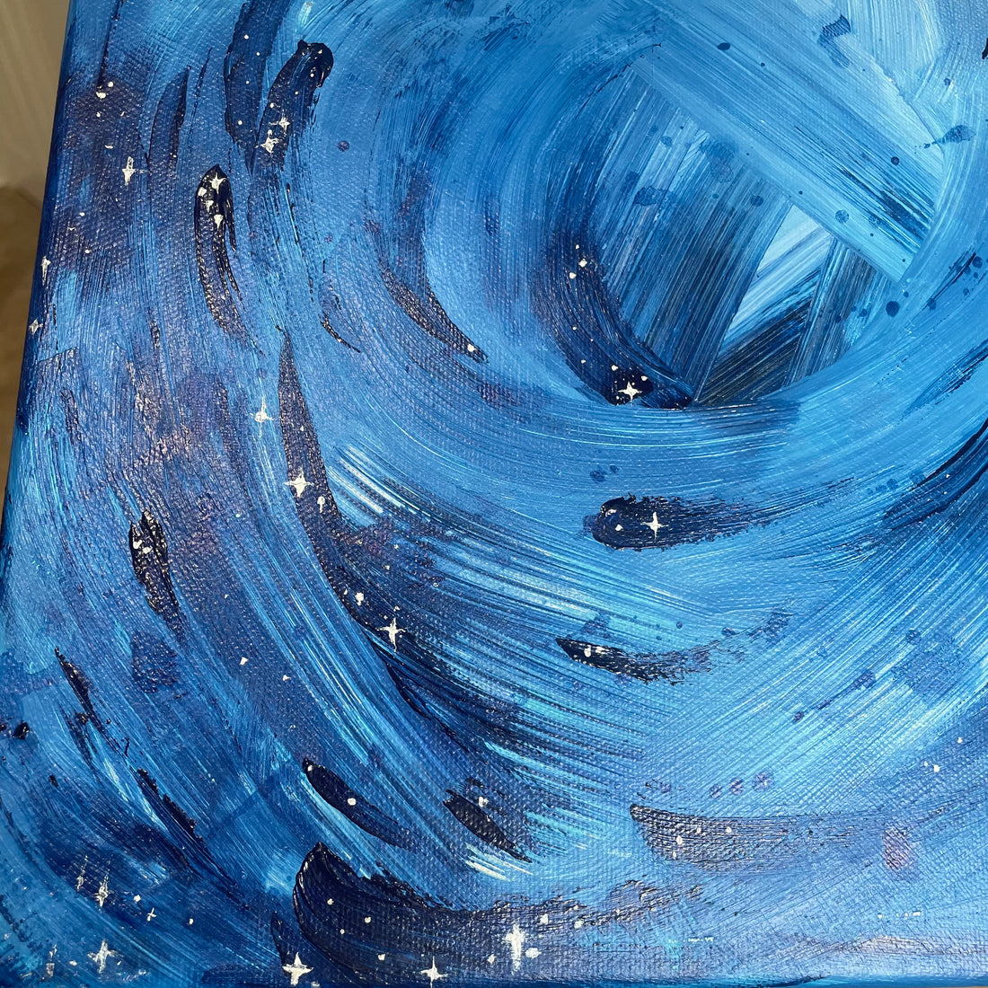 &quot;Blue Cosmos” by Darby Carden