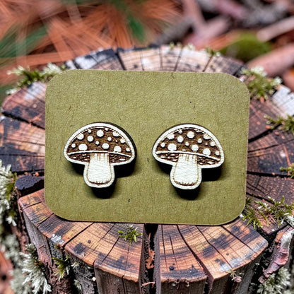 Wood Earrings - Choose Your Design!