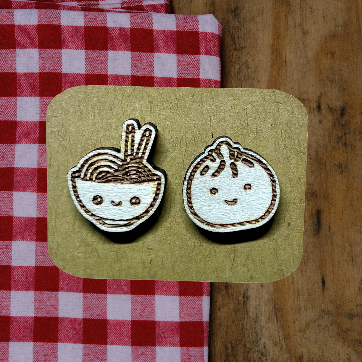 Wood Earrings - Choose Your Design!