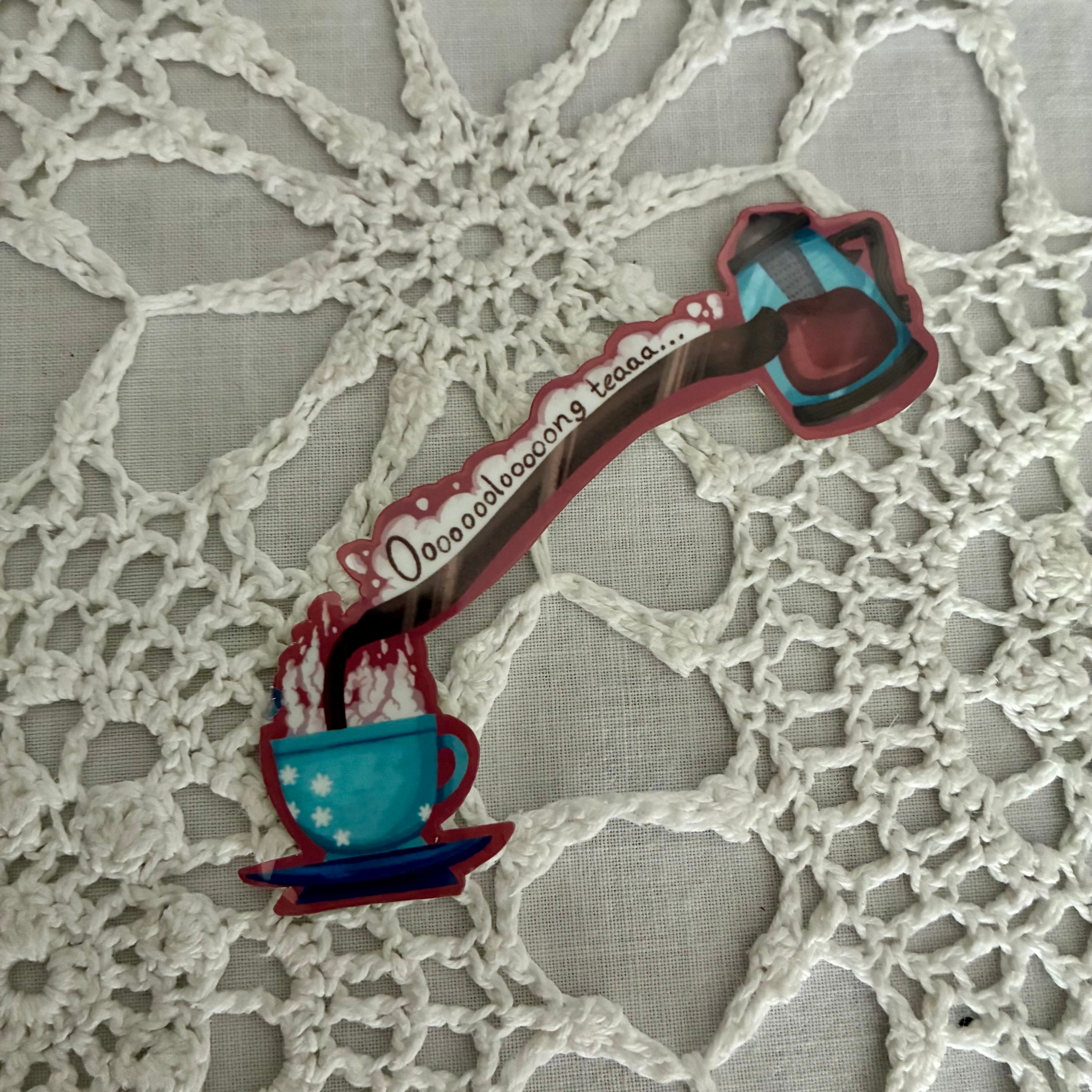 Ooooooooolooong Tea Sticker