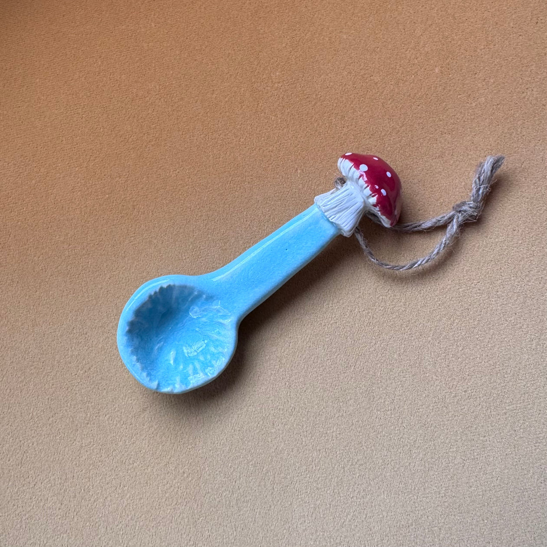 Pottery by Caiti - Mushroom Spoon