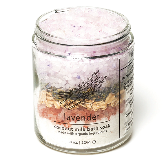 Coconut Milk Bath Soak - Lavender