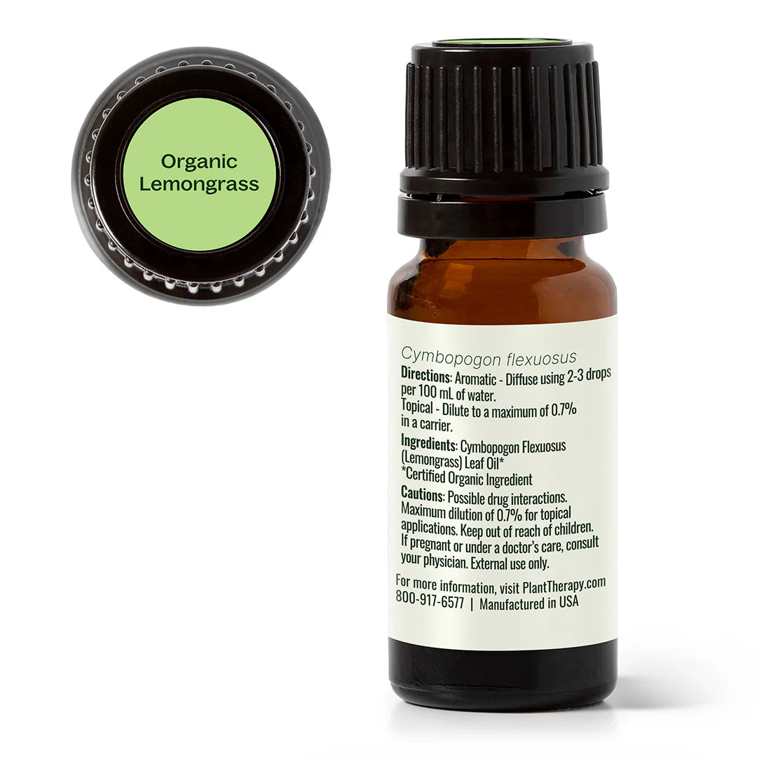 Essential Oils - Organic Lemongrass