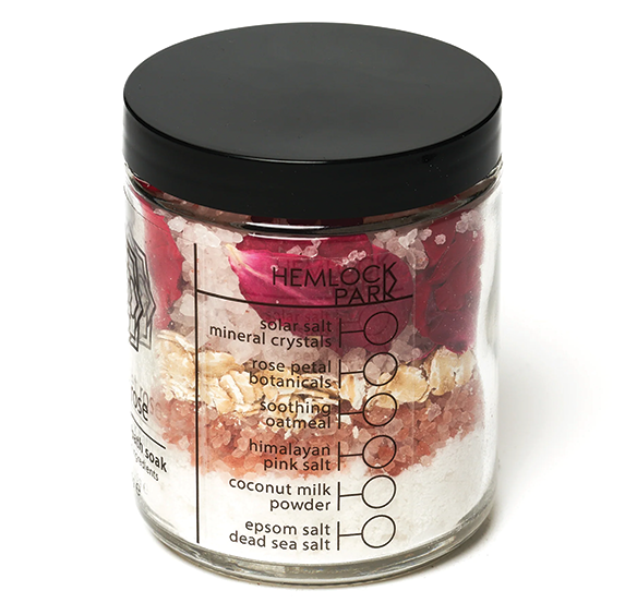 Coconut Milk Bath Soak - Scarlet Rose