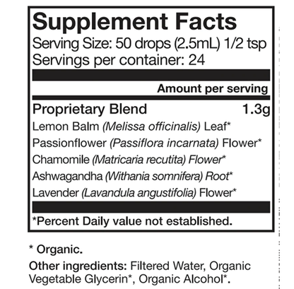 Relax Tonic - Nervous System Support