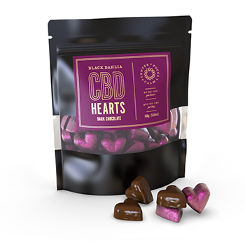 Dark Chocolate Hearts