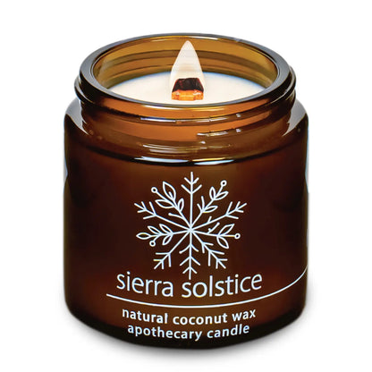 Sierra Solstice (4 oz Wood Wick Candle)