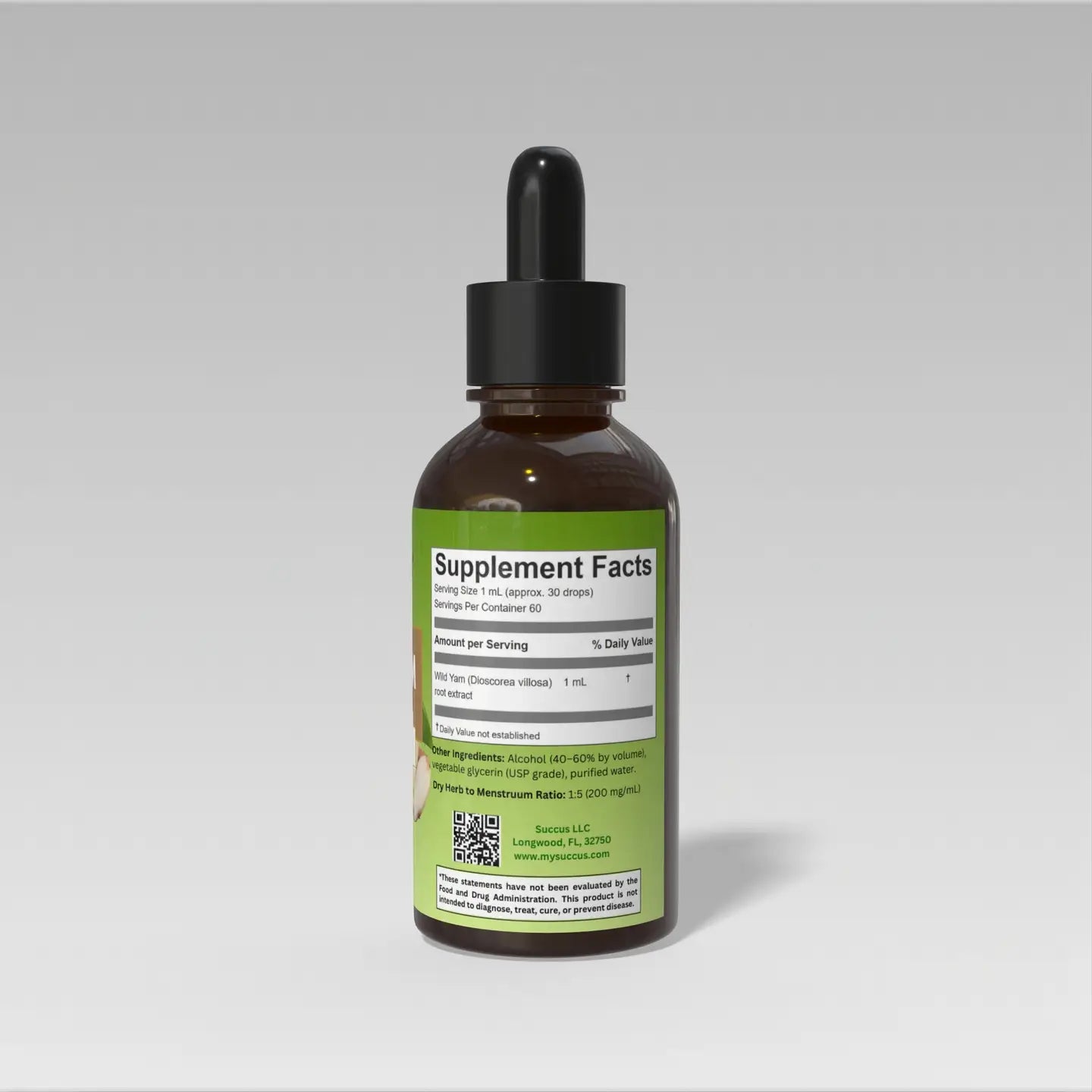 Wild Yam Tincture - Women&