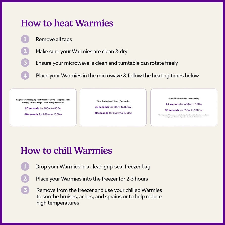 Warmies Junior - Bee