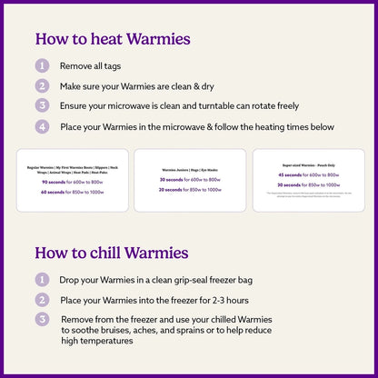 Warmies - Bumble with Scarf