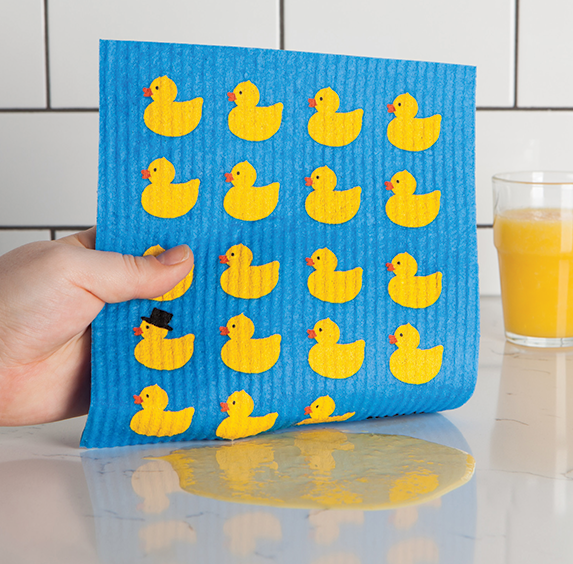 Swedish Sponge Cloth - Rubber Duckies