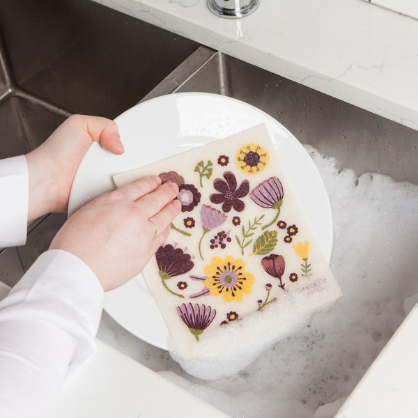 Swedish Sponge Cloth - Flora