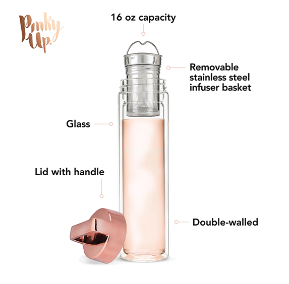 Glass Infuser Bottle - Dylan