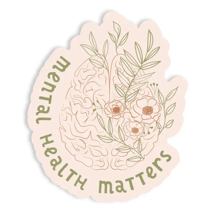 Vinyl Sticker - Mental Health Matters