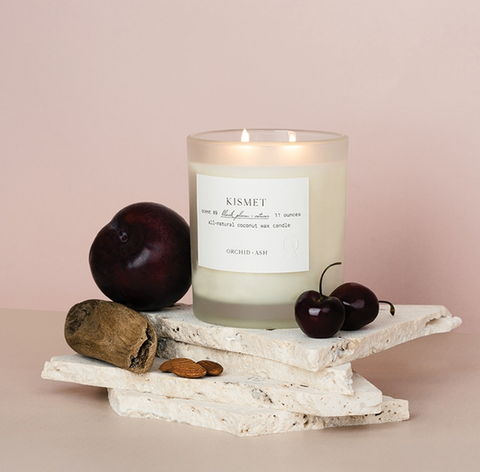 Kismet: Black Plum + Vetiver (11 oz Candle)