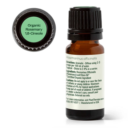 Essential Oils - Organic Rosemary 1,8-Cineole