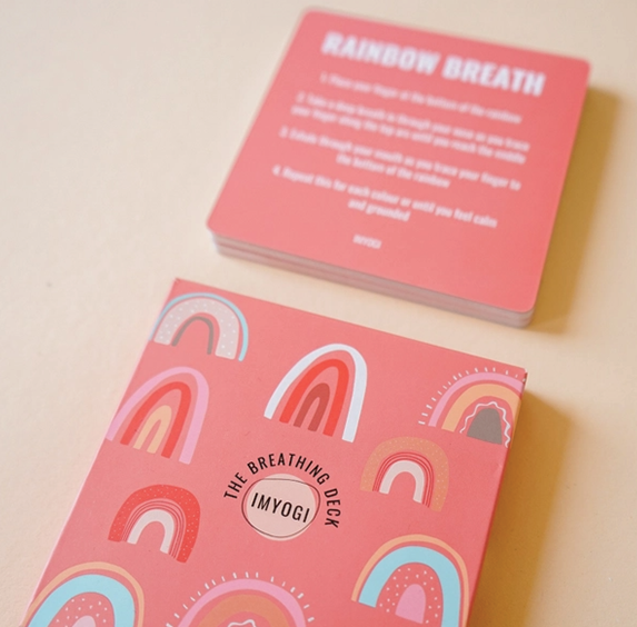 Breathing Yoga Cards for Kids