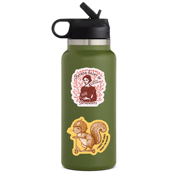 Vinyl Sticker - Scooter Squirrel