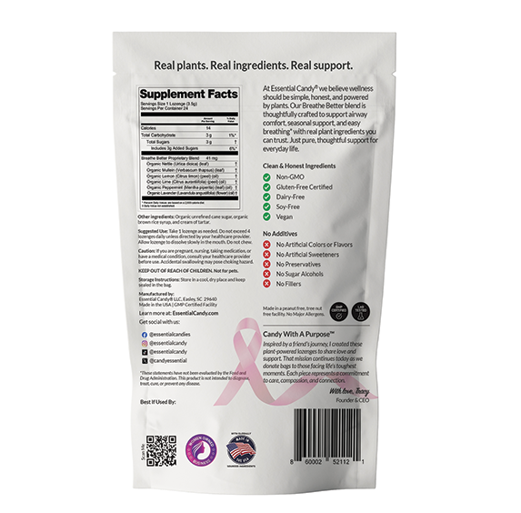 Functional Hard Candy - Breathe Better Blend