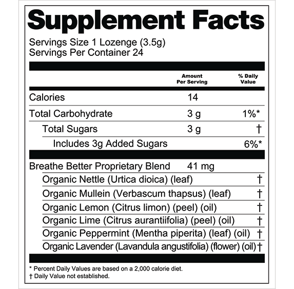 Functional Hard Candy - Breathe Better Blend