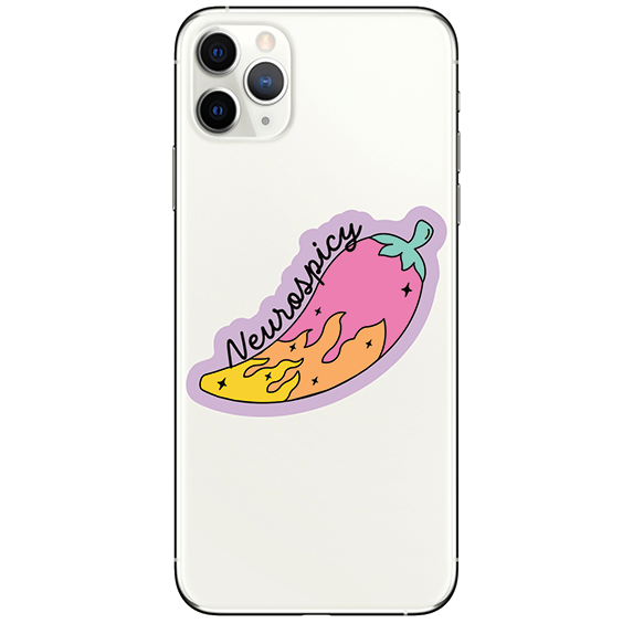 Vinyl Sticker - Neuro Spicy