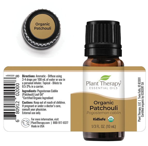 Essential Oils - Organic Patchouli
