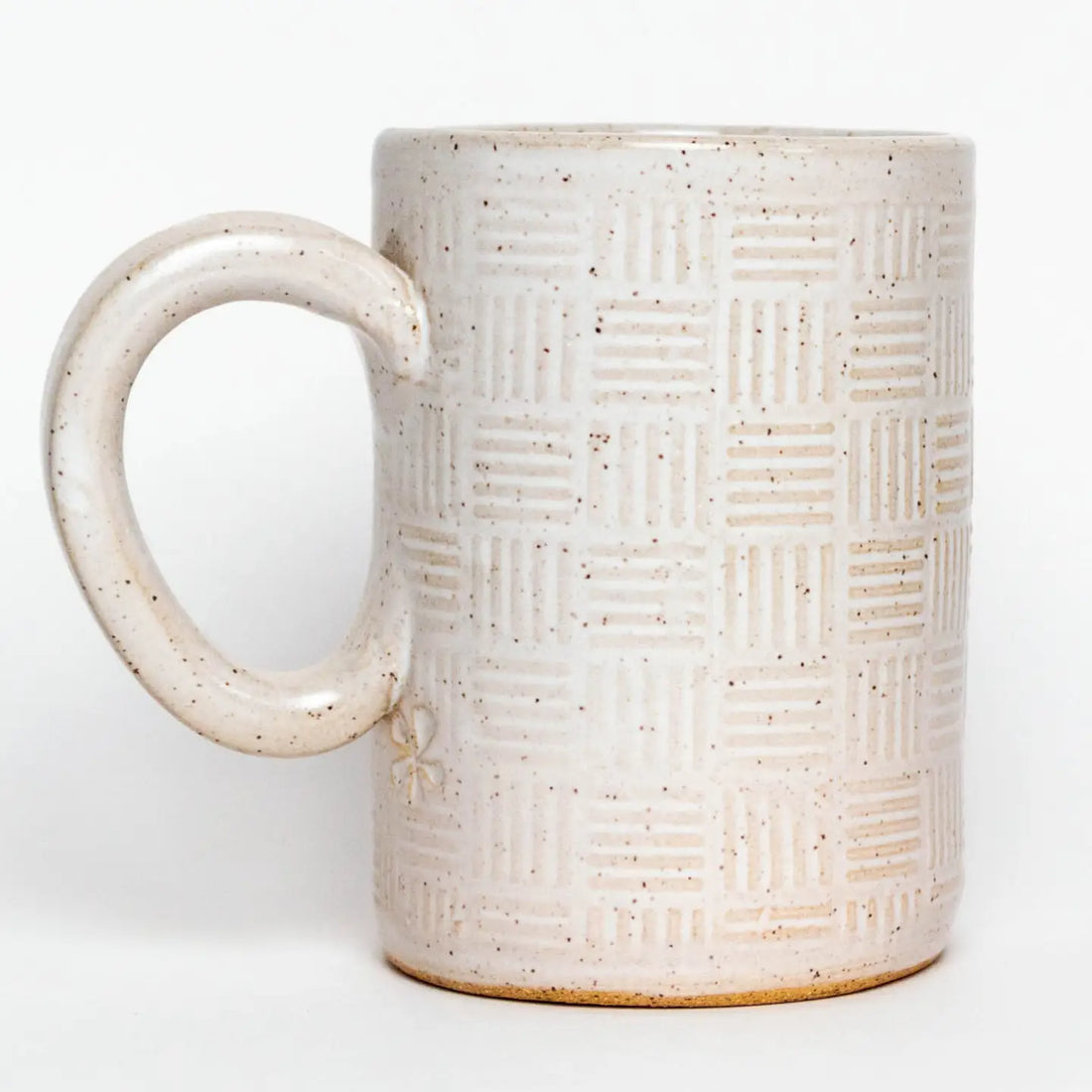 Mid Century Art Deco White Mug (14oz)