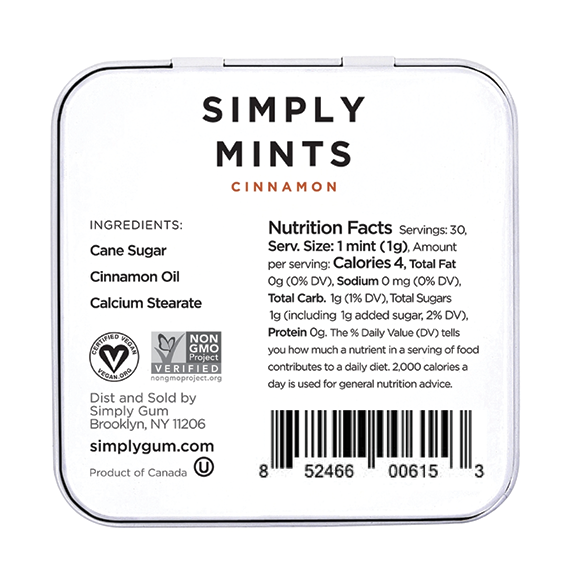 Simply Mints - Cinnamon