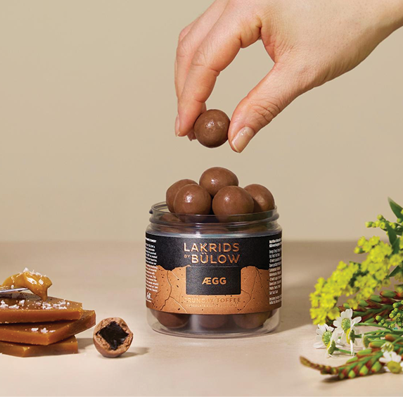 Danish Chocolate Covered Licorice - Crunchy Toffee