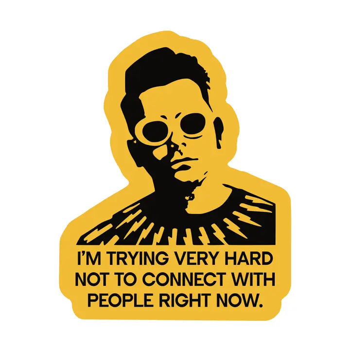 Vinyl Sticker - Sarcastic David